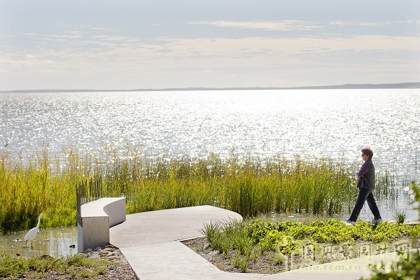 澳大利亞梅寧吉鎮湖畔棲息地修復項目