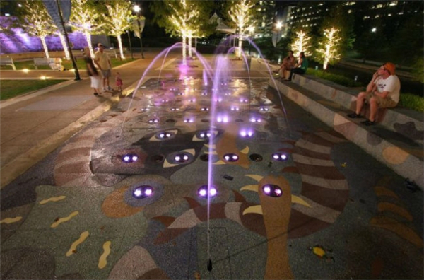 sasaki：美國德州濱水廣場