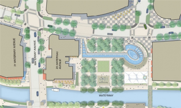 sasaki:美國德州濱水廣場