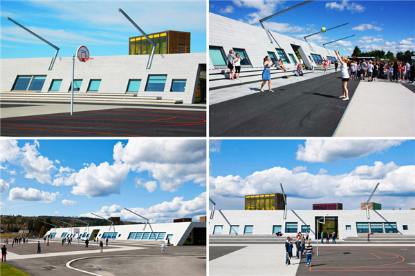 Gjerdrum高中校園景觀設計