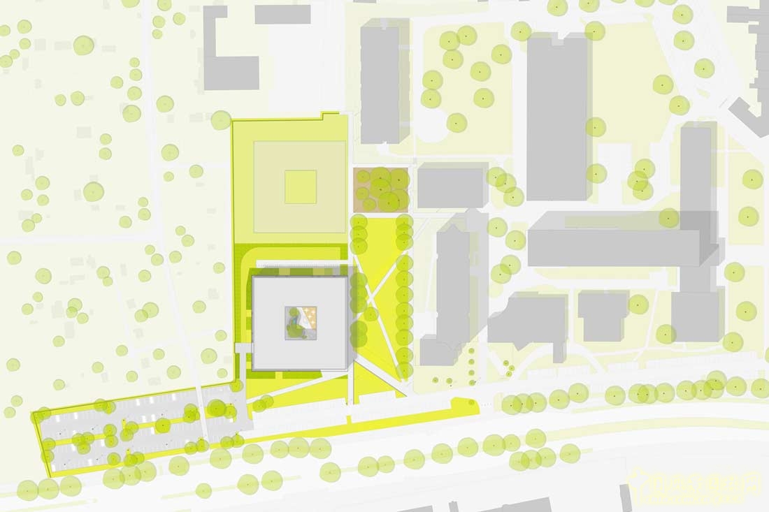 德國克雷菲爾德市校園擴建改造設計（組圖）