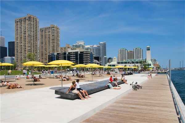 加拿大多倫多HTO濱水公園環境景觀設計