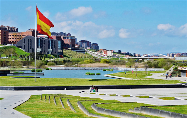 西班牙坎塔布裏亞桑坦德濕地公園