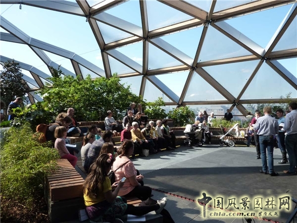 倫敦Crossrail車站屋頂花園景觀設計