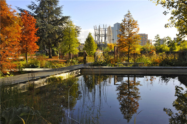 法國里昂巨人花園景觀設計(組圖)
