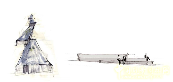 英國倫敦潘克拉斯廣場景觀設計