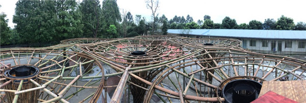 “竹園”-鄉村環境中的手工藝竹構實驗