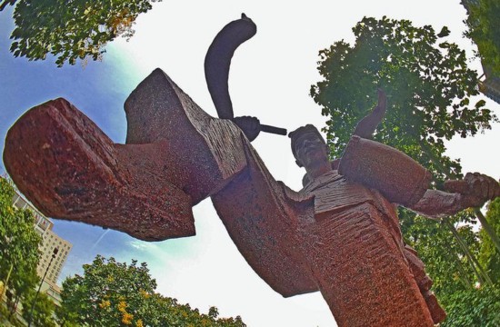 西安雕塑街 一座城市的無聲名片