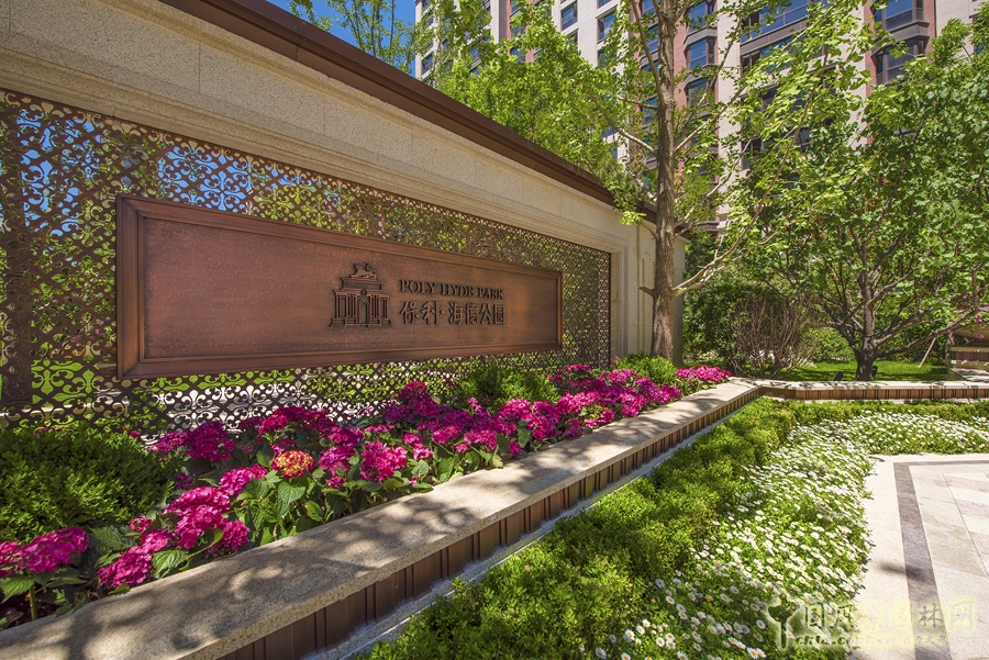 保利·海德公園大區景觀:盡享英倫自然悠居生活︱順景出品