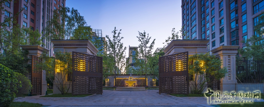 保利·海德公園大區景觀:盡享英倫自然悠居生活︱順景出品