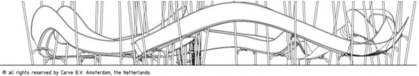 炫彩弧線，阿姆斯特丹游樂場設(shè)計