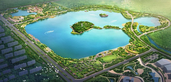 山東東營(yíng)市民豐湖景觀提升規(guī)劃及一期改造