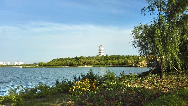 山東東營市民豐湖景觀提升規劃及一期改造