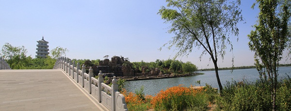 山東東營市民豐湖景觀提升規劃及一期改造