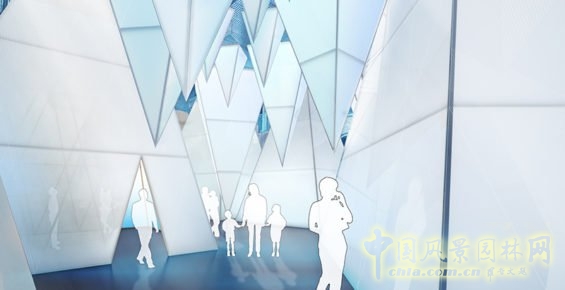 詹姆斯·科納:美國國家建筑博物館冰山景觀