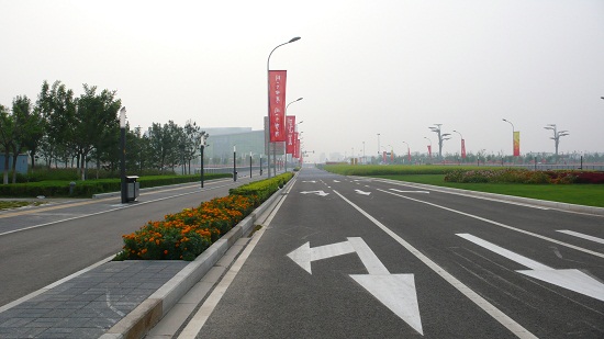 北京奧運中心區整體道路景觀系統規劃設計