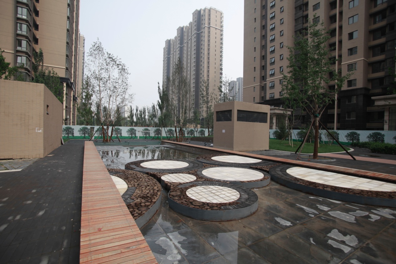 首城國際項目園林綠化景觀設計-A區和B區