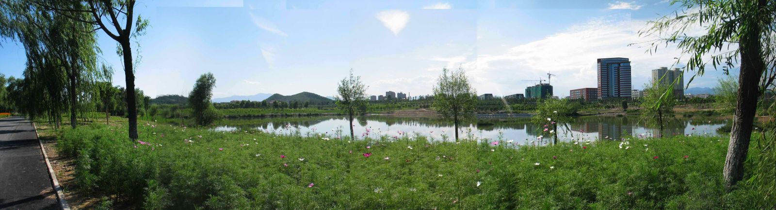 北京昌平新城萬畝濱河森林公園規劃設計