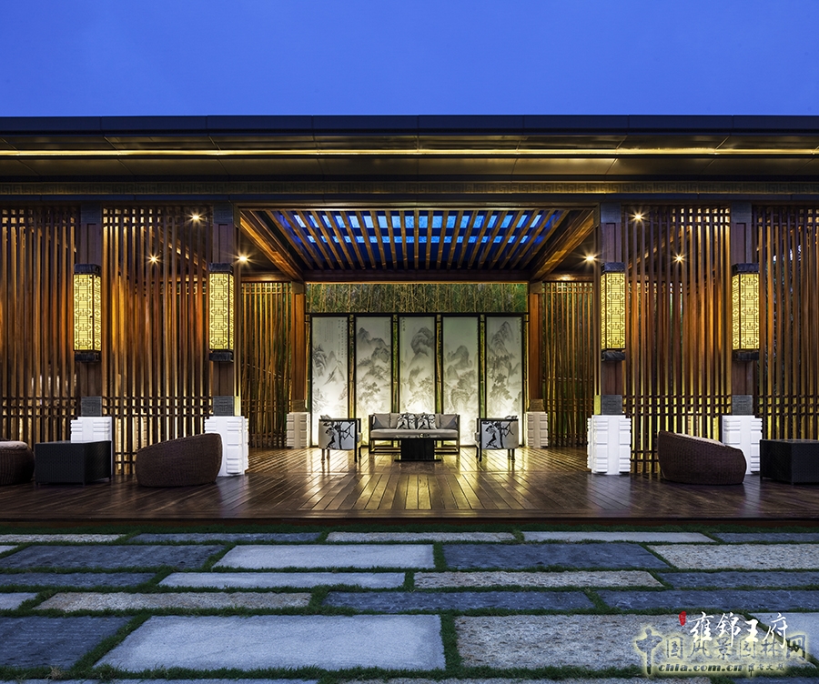 笛東作品:成都藍光·雍錦王府景觀設計