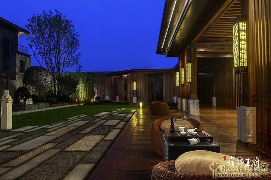 笛東作品:成都藍光·雍錦王府景觀設計