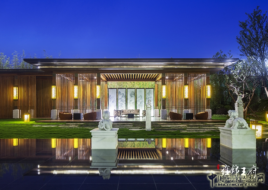笛東作品:成都藍光·雍錦王府景觀設計