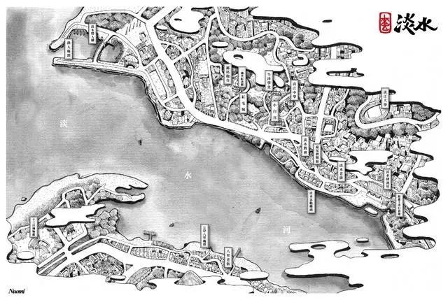 賞析：呆萌的臺灣建筑畫