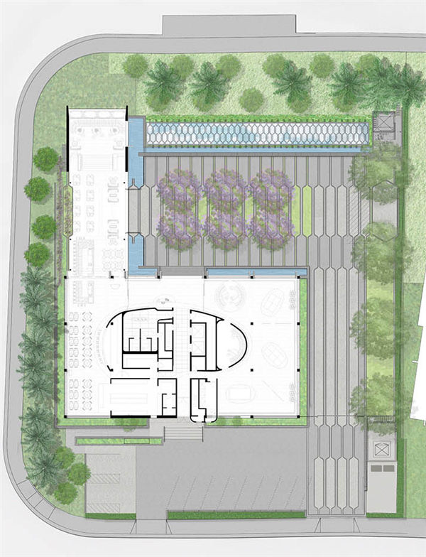 ASLA:夏威夷IBM大樓廣場設計