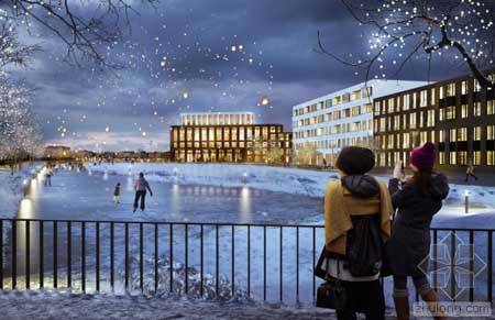 俄羅斯Kazan市住宅區(qū)景觀