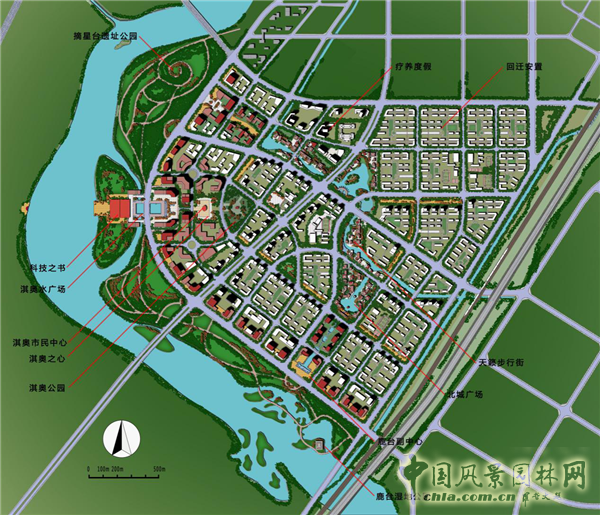 中天建中:鶴壁市淇水灣(新城區(qū))城市片區(qū)規(guī)劃項(xiàng)目