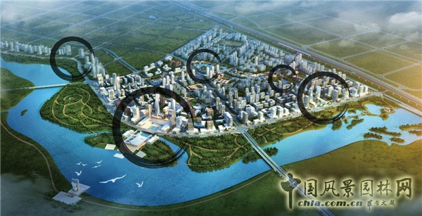 中天建中：鶴壁市淇水灣（新城區）城市片區規劃項目