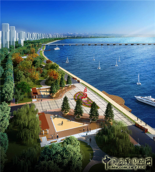 中天建中：吉林市松花江·南濱江公園景觀項目