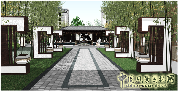 中天建中:河南開封新區(qū)·眾意馨園大型居住區(qū)景觀項(xiàng)目