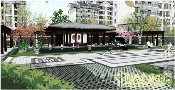 中天建中：河南開封新區(qū)·眾意馨園大型居住區(qū)景觀項(xiàng)目