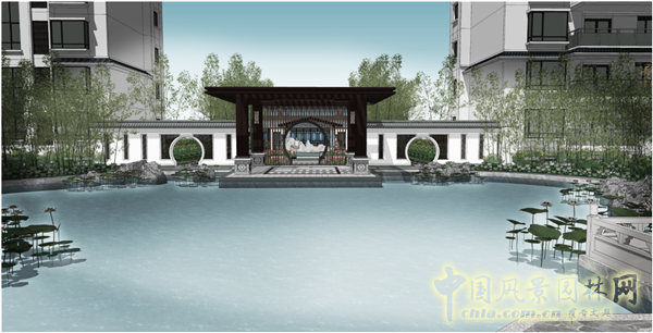 中天建中：河南開封新區·眾意馨園大型居住區景觀項目