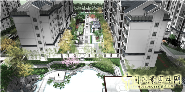 中天建中:河南開封新區·眾意馨園大型居住區景觀項目