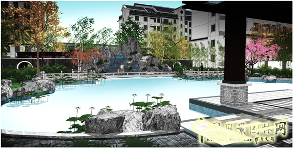 中天建中:河南開封新區·眾意馨園大型居住區景觀項目