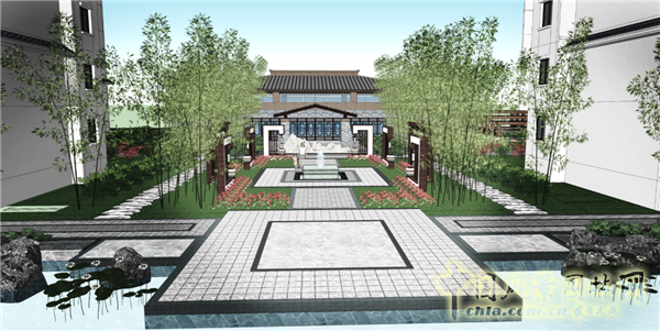 中天建中:河南開封新區·眾意馨園大型居住區景觀項目