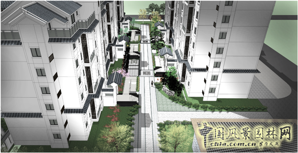 中天建中:河南開封新區·眾意馨園大型居住區景觀項目