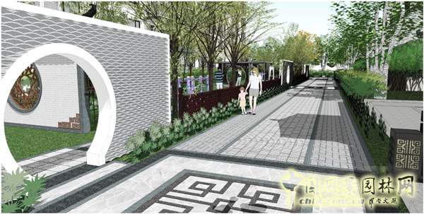 中天建中：河南開封新區(qū)·眾意馨園大型居住區(qū)景觀項目