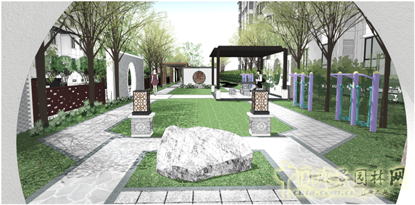 中天建中:河南開封新區(qū)·眾意馨園大型居住區(qū)景觀項目