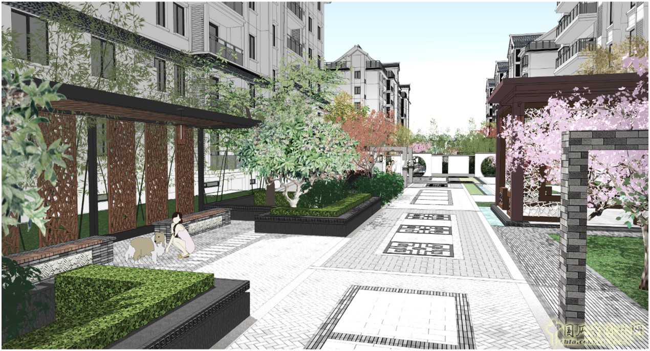 中天建中:河南開封新區(qū)·眾意馨園大型居住區(qū)景觀項目