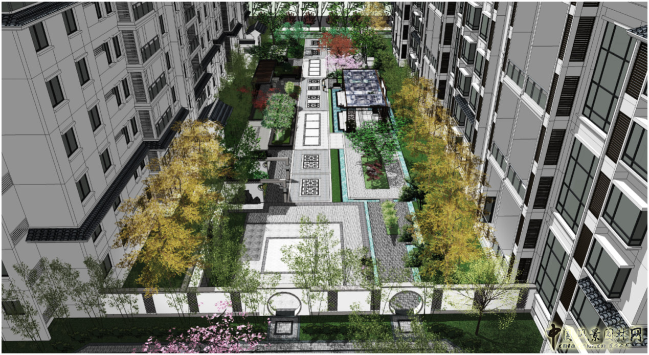 中天建中：河南開封新區(qū)·眾意馨園大型居住區(qū)景觀項(xiàng)目