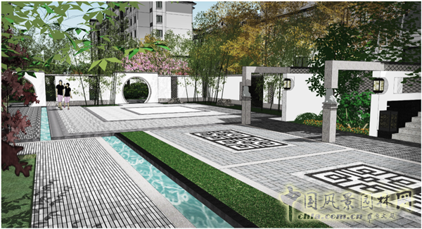 中天建中：河南開封新區·眾意馨園大型居住區景觀項目