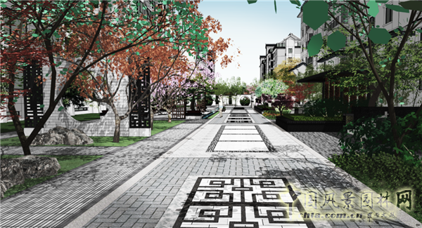 中天建中：河南開封新區·眾意馨園大型居住區景觀項目