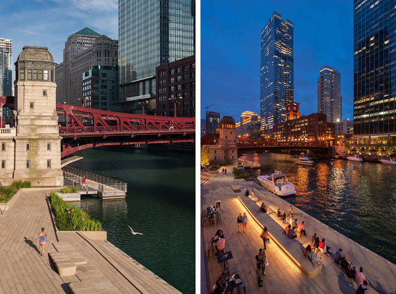 芝加哥濱河步道設計賞析