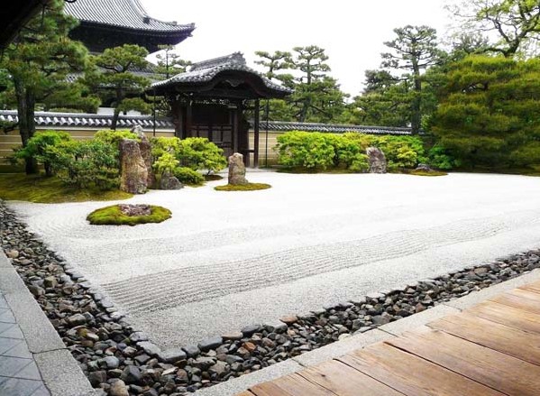 日式枯山水庭院賞析