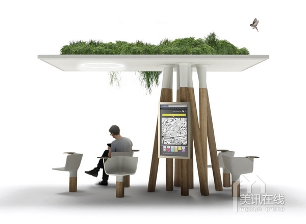 JCDecaux：城市公共設施景觀設計案例