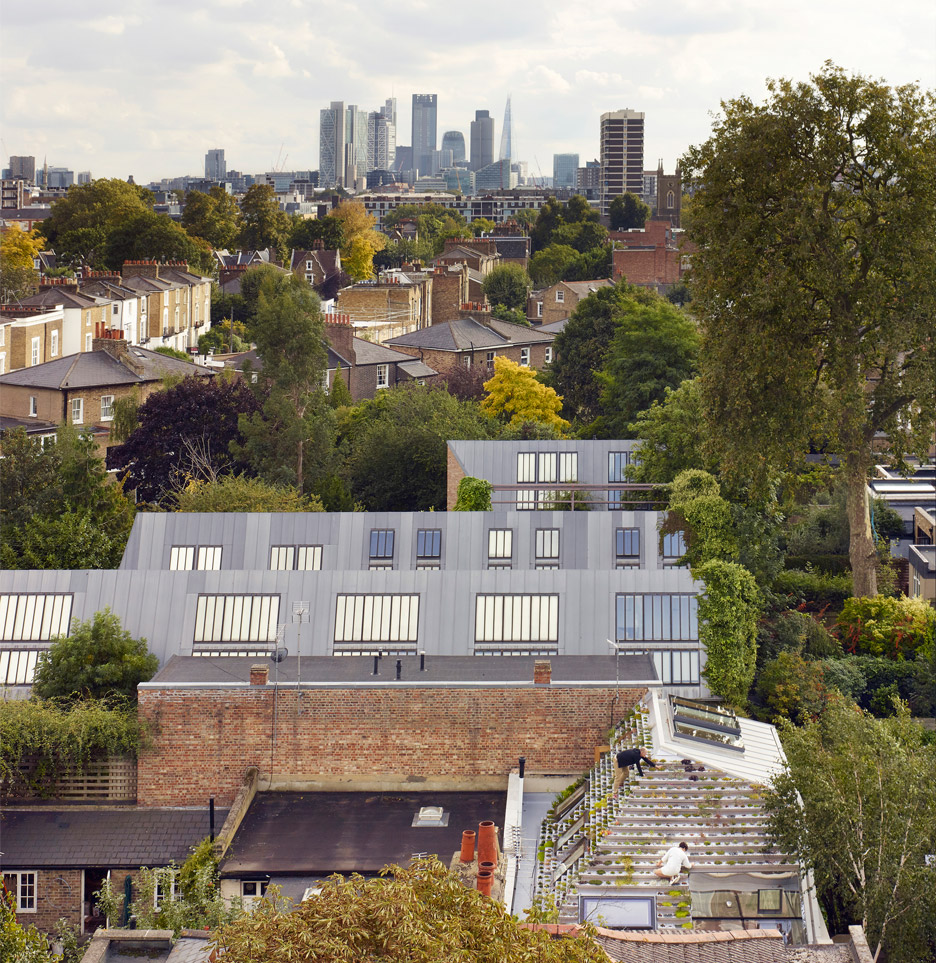 英國Hayhurst and Co“懸掛式”綠色屋頂設計