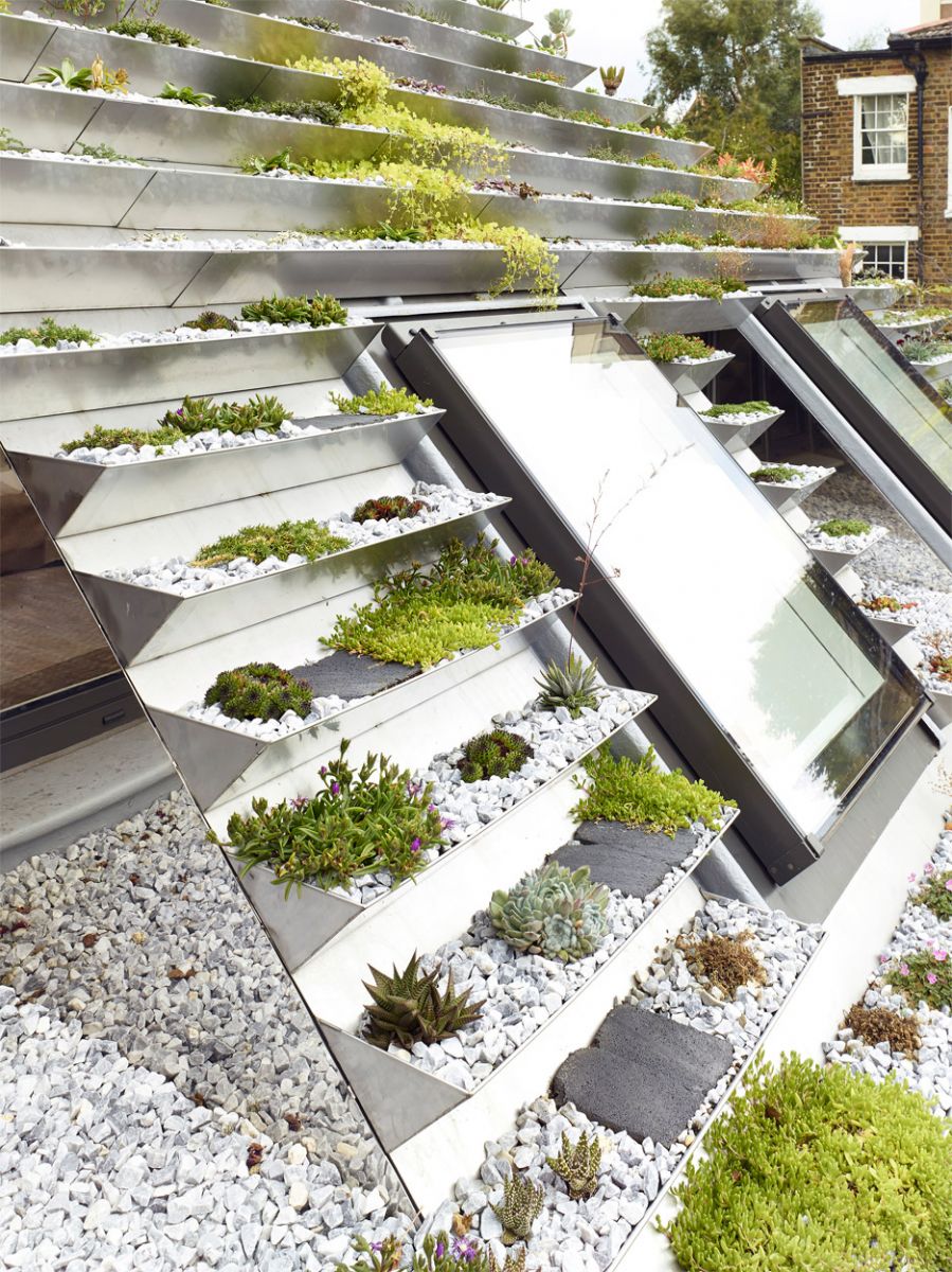 英國Hayhurst and Co“懸掛式”綠色屋頂設計