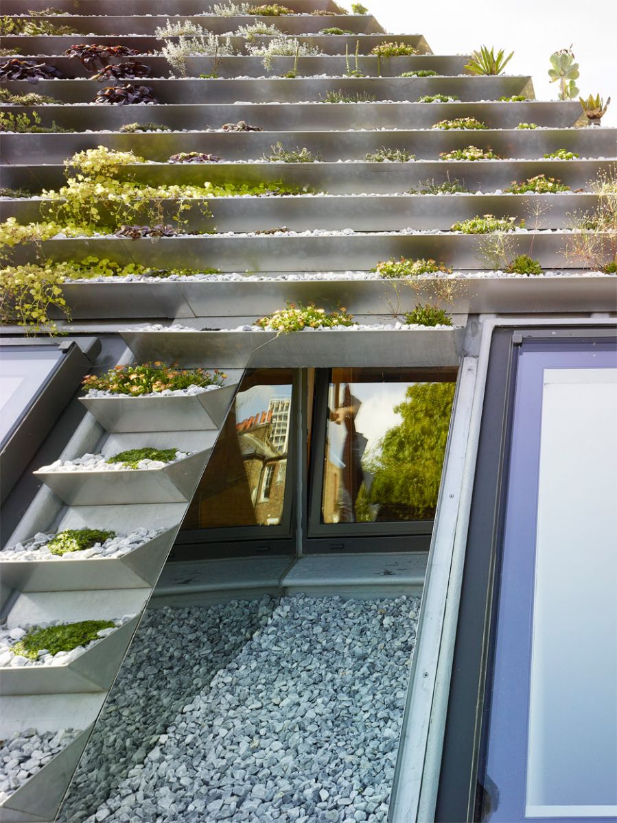 英國Hayhurst and Co“懸掛式”綠色屋頂設計